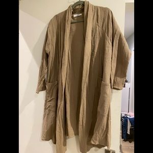 Tan Gauze kimono